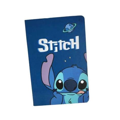 Caderno Stich Stitch Capa Dura Material Escolar Papelaria Volta As