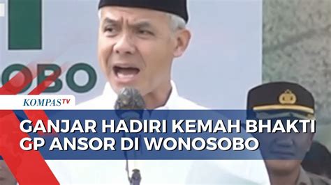 Jelang Tahun Politik Ganjar Ajak Kader Gp Ansor Tetap Jaga