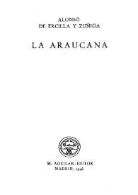 La Araucana de Alonso de Ercilla y Zúñiga ilustrada con grabados