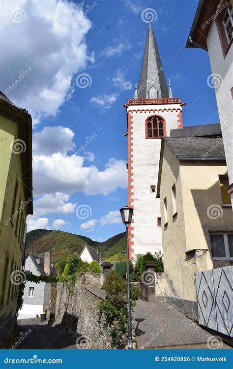 Bruttig Fankel Germany 08 23 2022 Streets At The Church Editorial