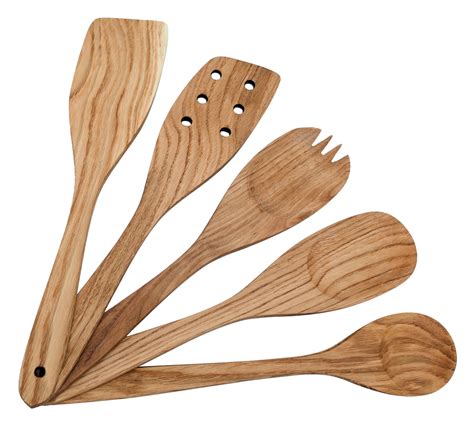 Buy Handmade Utensil Set. Wooden Cute Kitchen Utensils 12"/30 cm. Oak ...