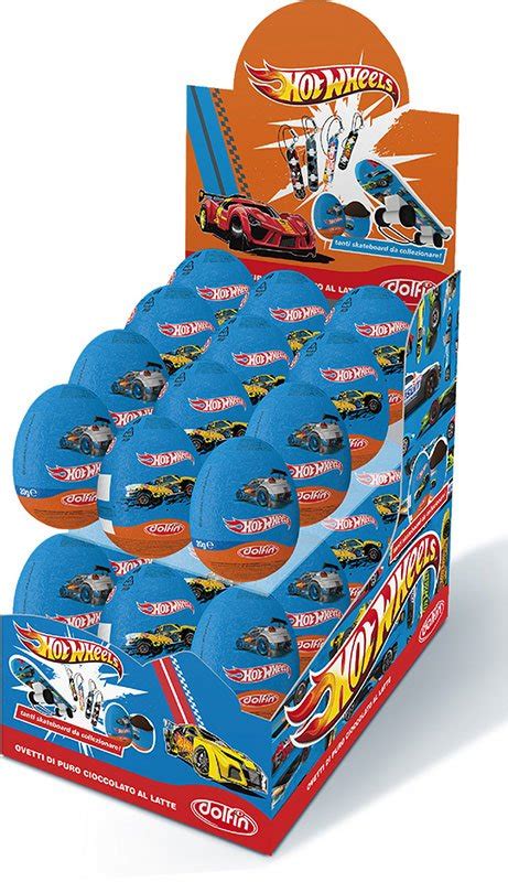 Dolfin Hot Wheels Chocolate Egg Surprise Vending Machines Ie