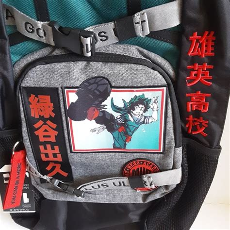 Hot Topic Bags My Hero Academia Deku Costume Builtup Backpack Nwt Poshmark