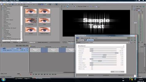 Sony Vegas Pro Tutorial Youtube
