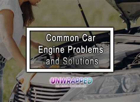 Common Car Engine Problems and Solutions