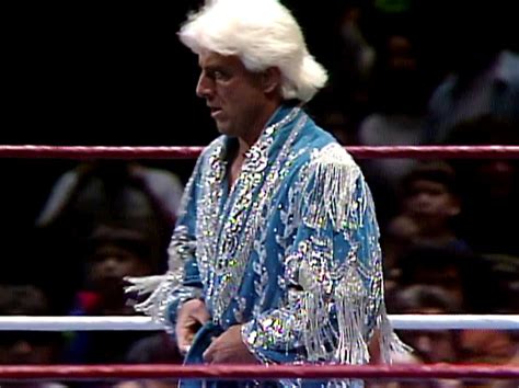 Crazytights Ric Flair Robes Blue W Fringes