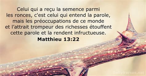 Novembre Verset Biblique Du Jour Matthieu