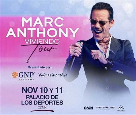 Marc Anthony En El Palacio De Los Deportes CDMX Noviembre 2023