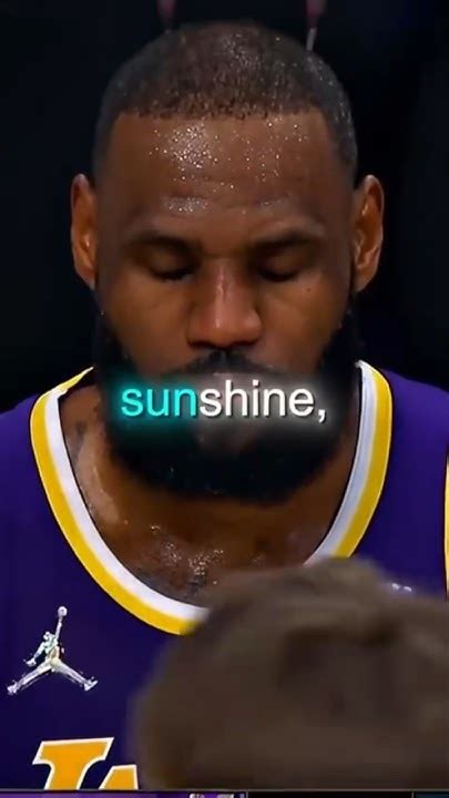 Lebron James Sunshine Edit 🌻👑 Credit To Musicmediaco Basketball