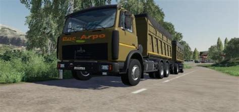 Fs Maz A Trailer Maz V Farming Simulator Mods