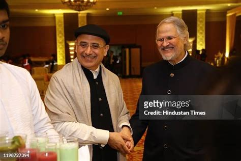 BJP spokesperson Nalin Kohli with Delhi's former Lieutenant Governor ...