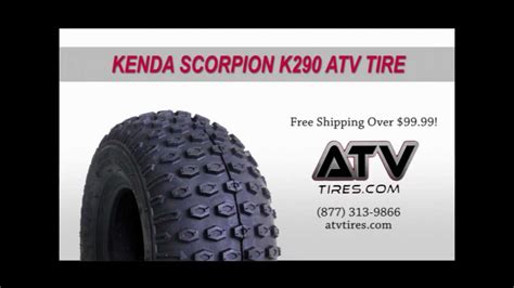 Kenda Scorpion K Atv Tire Youtube