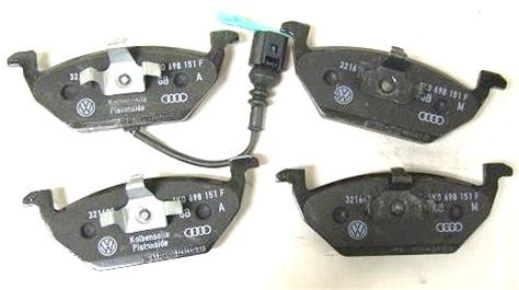 1J0698151F $89 OEM VW Front Brake Pads Beetle Golf Jetta