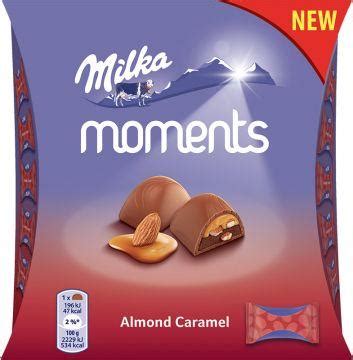 Bonbony Milka Moments Almond 95g složení a výživové údaje Foodo cz