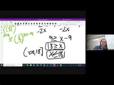 Part Exponential And Logarithmic Inequalities Youtube