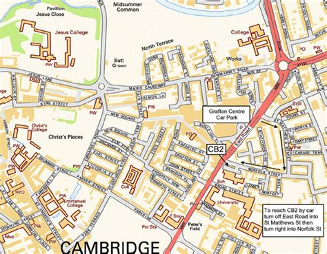 Uk Map Cambridge