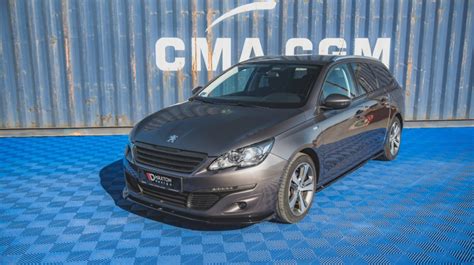 Prelungire Bara Fata Splitere Lip V Peugeot Mk Facelift Pe