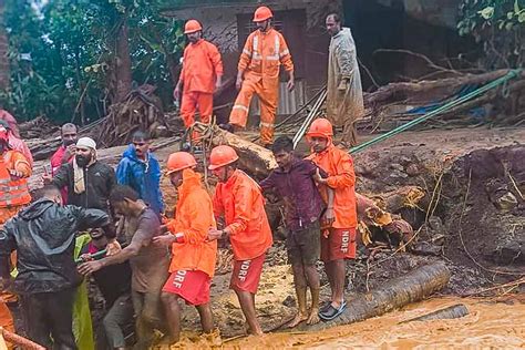 Landslides In Keralas Wayanad Rains Spark Landslides That Spell