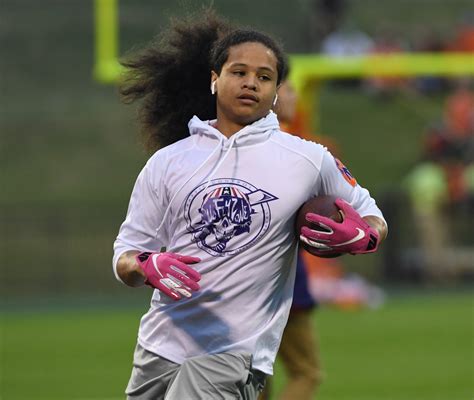 USAToday: - Clemson football player Lannden Zanders accidentally burns