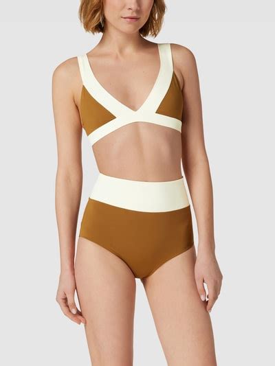 Mymarini Bikini Oberteil In Two Tone Machart Modell LADY TOP