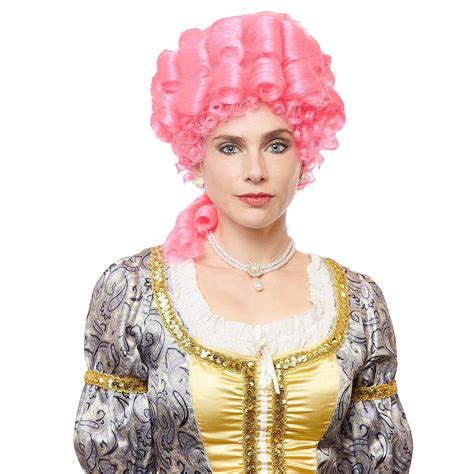 Marie Antoinette Pink Adult Costume Wig | Oriental Trading