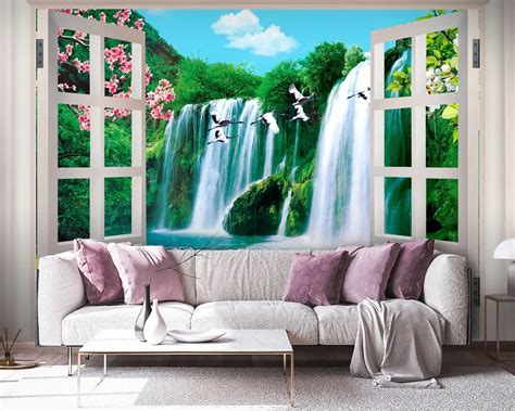 Waterfalls Wall Murals buy in USA - Shop Uwalls