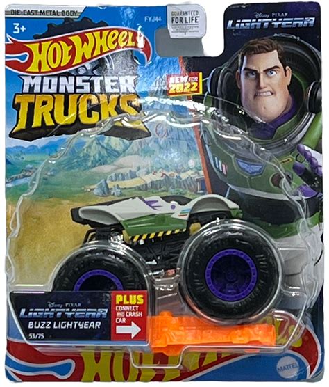 Бъги Hot Wheels Monster Trucks Buzz Lightyear 1 64 Отлична цена Ozone bg