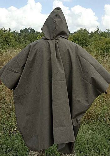 Дождевик тактический плащ с капюшоном ВСУ армейский компактный походный ...