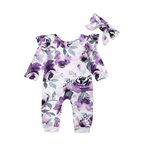 Pasgeboren Baby Meisjes Jongens Romper Kleding Blo Grandado