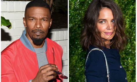 Jamie Foxx Caught Texting Baby Mama — Katie Holmes Stays Quiet | Life