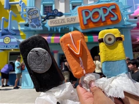 Review Beat The Heat With Freeze Ray Pops In Minion Land At Universal