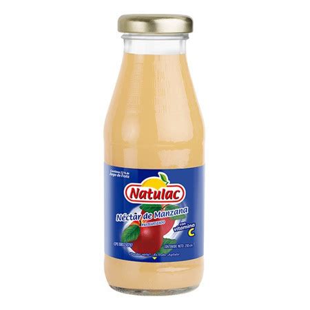 SuperMarket Sigo Costazul Néctar De Manzana Natulac Vidrio 250 Ml