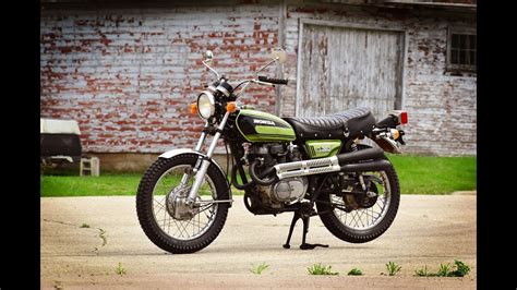 Sold 1974 Honda Cl360 Scrambler Youtube