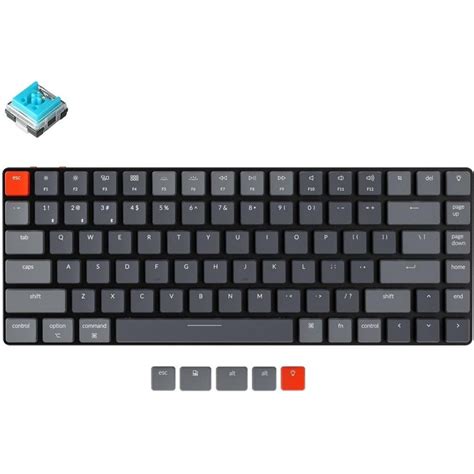 Keychron K keys Low Profile Hot Swap Optical RGB Blue K E KEYCHRON купити в інтернет