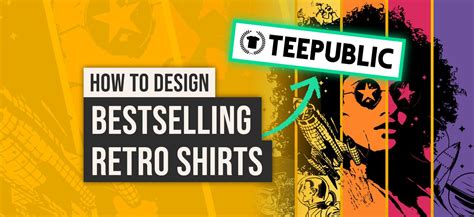 How To Make Best Selling Retro T-Shirts For TeePublic | kittl