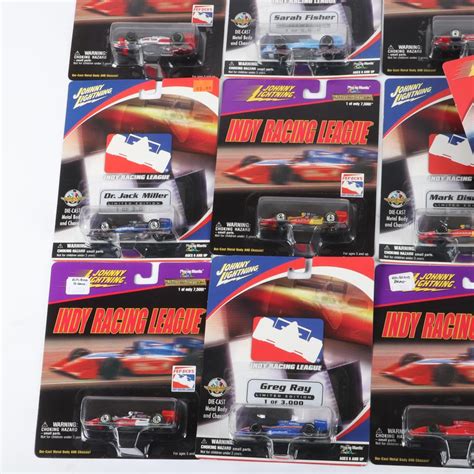 Lot 26 Johnny Lightning Indy Racing League 1 64 Scale Diecast Cars