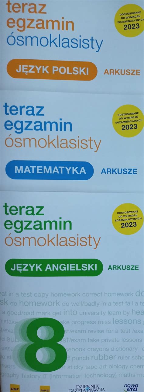 Teraz Egzamin Smoklasisty Zestaw Arkuszy