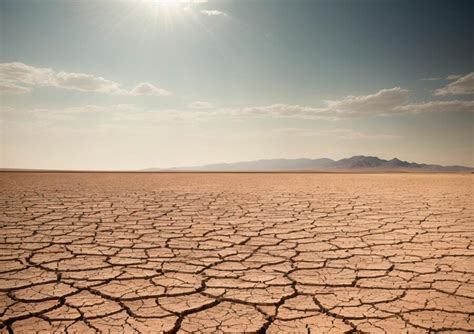 Premium Photo Scorching Desert Sun Arid Wilderness