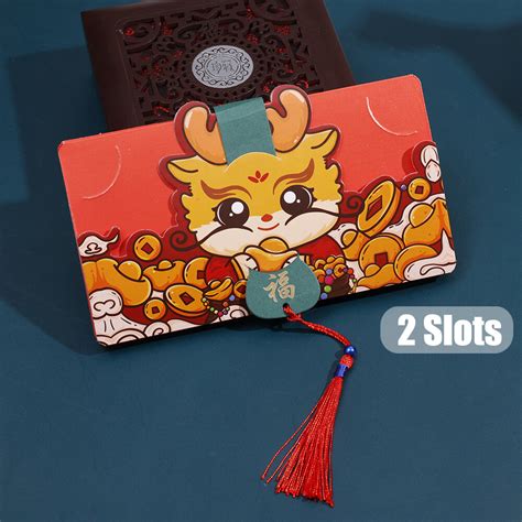 2024 Folding Red Envelopes Year Of Dragon Hongbao New Year Red Packet