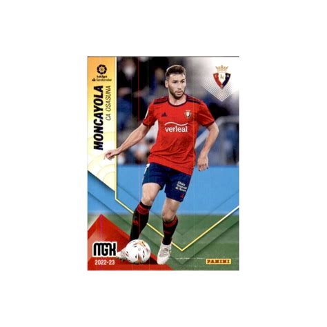 Cromos De Futbol Moncayola Osasuna Megacracks 2022 23