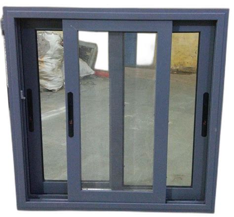 Aluminium Sliding Powder Coated Window For Do Mall Profile Section For Home Office At Rs 400 Sq