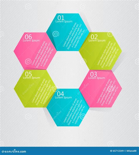 Business Infographics Tabs Template Stock Vector Illustration Of