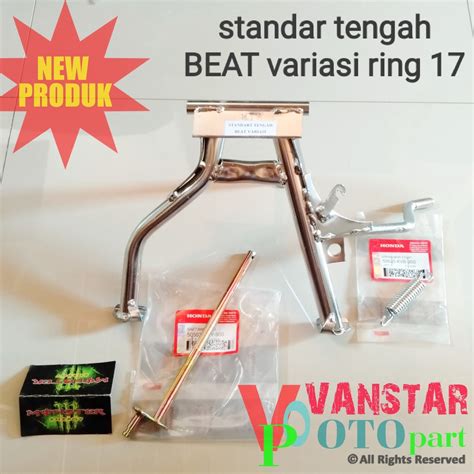 Jual Standar Tengah Beat Variasi Scoopy Spacy Vario Ring Warna