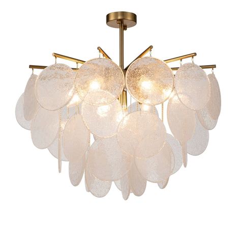 Люстра подвесная стеклянная розовая Classic Moderli - купить за 38394 ...