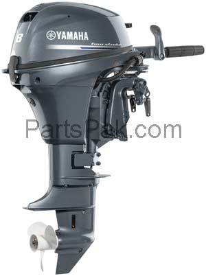 Y Yamaha F Smhb Short Shaft Stroke Tiller Outboard New In