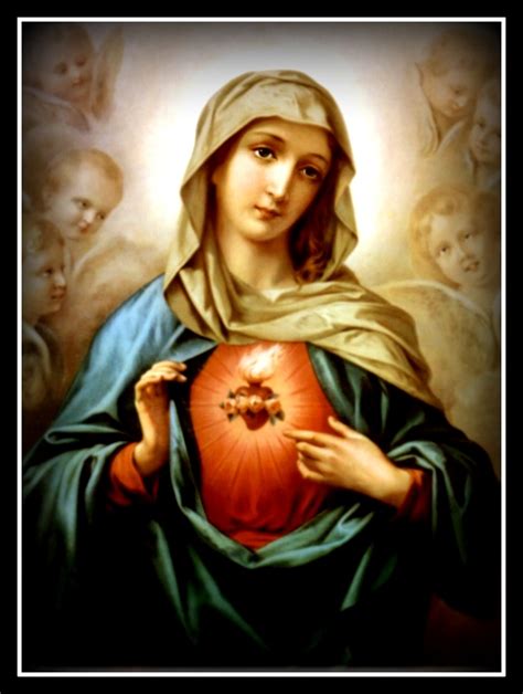 Sacred Heart Of Mary Prayer