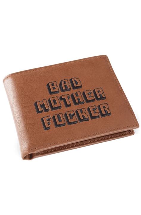 Bad Mother Fucker Leather Wallet