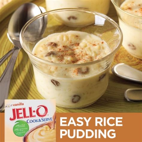 Jell O Cook And Serve Vanilla Pudding And Pie Filling Mix Pack Of 24 24 Packs King Soopers