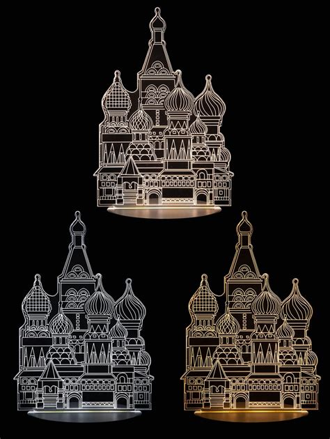 Pc Color Changeable D Castle Night Light Shein Usa