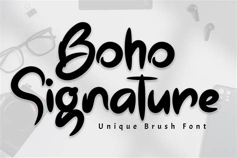 Boho Signature Font By Yanstudio · Creative Fabrica